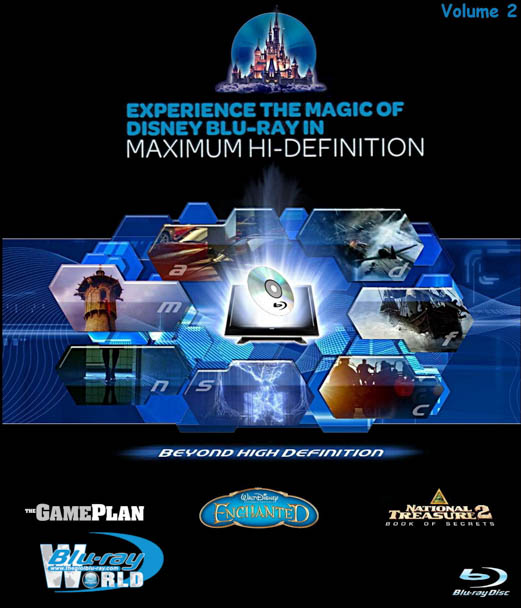F144. Experience The Magic Of Disney Blu-Ray -  Vol.2 2D 50G